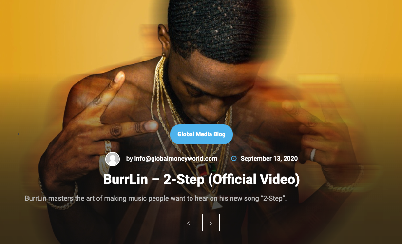 GLOBAL MONEY WORLD: BURRLIN - 2STEP OFFICIAL MUSIC VIDEO [REVIEW]