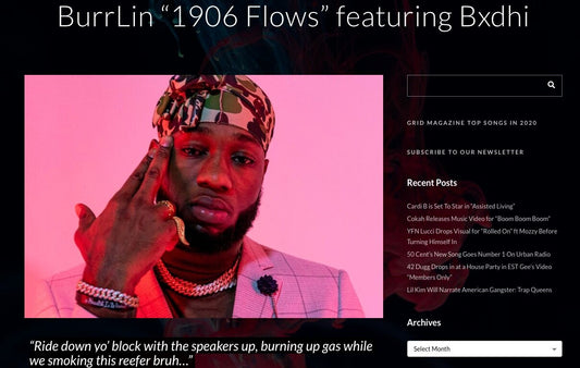 GRID MAGAZINE: BURRLIN “1906 FLOWS” [REVIEW]